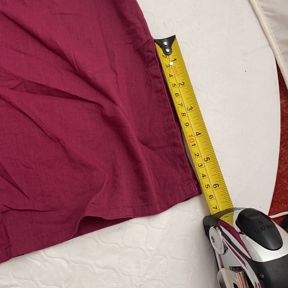 Lucky Brand raspberry keyhole cotton boho tunic L - Picture 12 of 12